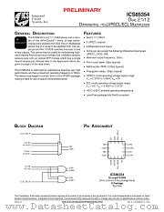ICS85354 datasheet pdf Texas Instruments