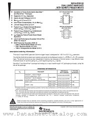 SN74LVC2G132YEPR datasheet pdf Texas Instruments