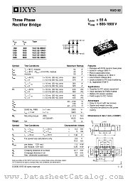VUO52-18NO1 datasheet pdf IXYS