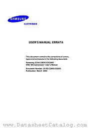 S3C2800X datasheet pdf Samsung Electronic