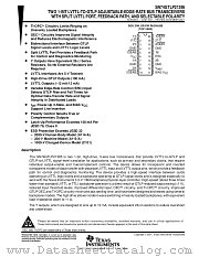 SN74GTLP21395PW datasheet pdf Texas Instruments