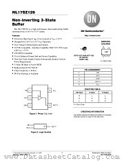 NL17SZ126DFT2 datasheet pdf ON Semiconductor