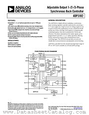 ADP3182 datasheet pdf Analog Devices