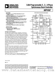 ADP3166 datasheet pdf Analog Devices