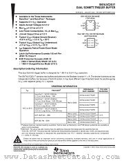 SN74LVC2G17YEAR datasheet pdf Texas Instruments