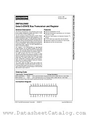 DM74ALS652WMX datasheet pdf Fairchild Semiconductor
