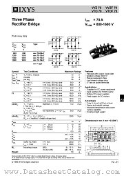 VTO70-08IO7 datasheet pdf IXYS