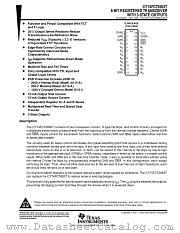 CY74FCT2652CTQCT datasheet pdf Texas Instruments