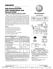 NID5003NT4 datasheet pdf ON Semiconductor