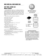 MC10E155FNR2 datasheet pdf ON Semiconductor
