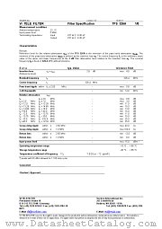 TFS326A datasheet pdf Vectron