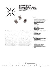 HSDL-9001 datasheet pdf Agilent (Hewlett-Packard)