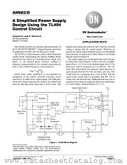 TL494IN datasheet pdf ON Semiconductor