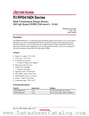R1RP0416DSB-2PI datasheet pdf Renesas