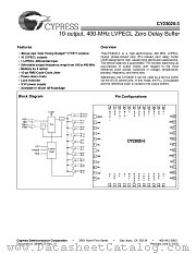CY23020LFI-3 datasheet pdf Cypress