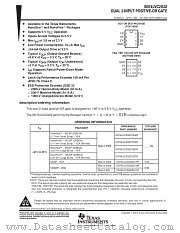 SN74LVC2G32YEAR datasheet pdf Texas Instruments