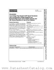 FXLH42245MPX datasheet pdf Fairchild Semiconductor