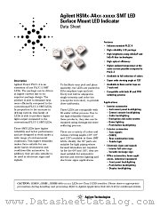 HSMJ-A401-U40M1 datasheet pdf Agilent (Hewlett-Packard)