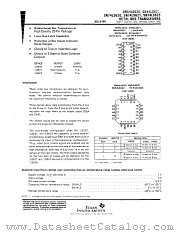 SN74LS623NSR datasheet pdf Texas Instruments