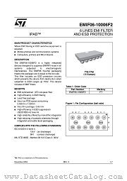 EMIF06-10006F2 datasheet pdf ST Microelectronics