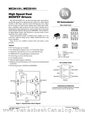 MC33151DR2 datasheet pdf ON Semiconductor