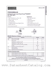 FDD24AN06LA0 datasheet pdf Fairchild Semiconductor
