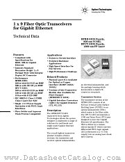 HFCT-53D5EM datasheet pdf Agilent (Hewlett-Packard)
