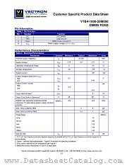 VTB4 datasheet pdf Vectron
