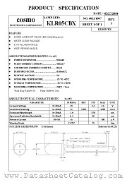 KLR05CBX datasheet pdf Cosmo Electronics