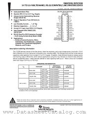 SN65C3238DW datasheet pdf Texas Instruments