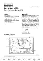 FS6M12653RTCTU datasheet pdf Fairchild Semiconductor