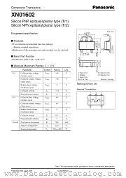 XN01602 datasheet pdf Panasonic