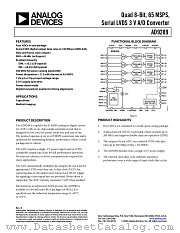 AD9289-65EB datasheet pdf Analog Devices