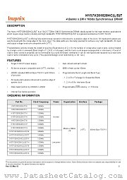 HY57V281620HC(L/S)T(P)-8(I) datasheet pdf Hynix Semiconductor