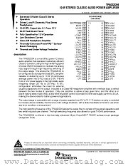 TPA032D04DCAR datasheet pdf Texas Instruments