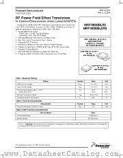 MRF18030BR3 datasheet pdf Freescale (Motorola)