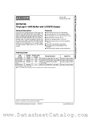 NC7SZ126P5X_NL datasheet pdf Fairchild Semiconductor