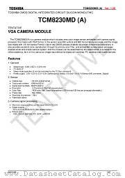 TCM8230MD datasheet pdf TOSHIBA