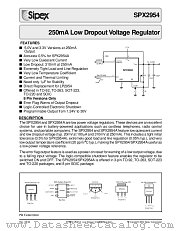 SPX2954M3-L-3.3/TR datasheet pdf Sipex Corporation