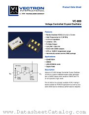 VC-800 datasheet pdf Vectron