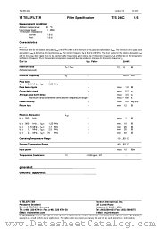 TFS240C datasheet pdf Vectron