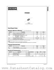 1N458A datasheet pdf Fairchild Semiconductor
