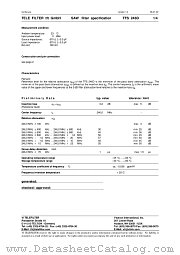 TFS246D datasheet pdf Vectron