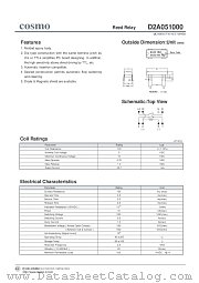 D2A051000 datasheet pdf Cosmo Electronics
