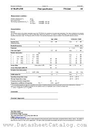 TFS224A datasheet pdf Vectron