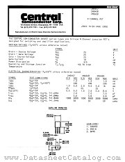 2N5459 datasheet pdf Central Semiconductor