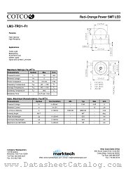 LM2-TRO1-F1 datasheet pdf Marktech Optoelectronics