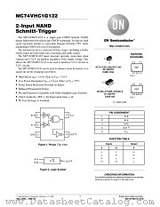 MC74VHC1G132 datasheet pdf ON Semiconductor