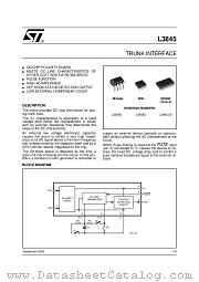 L3845 datasheet pdf ST Microelectronics