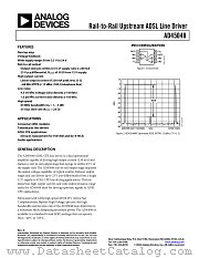 AD45048AR-REEL7 datasheet pdf Analog Devices